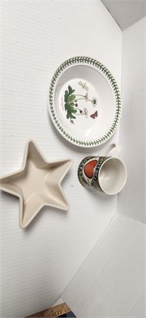 Coffee mug and dishes