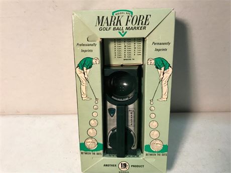 Mark Fore Golf Ball Marker Model 500