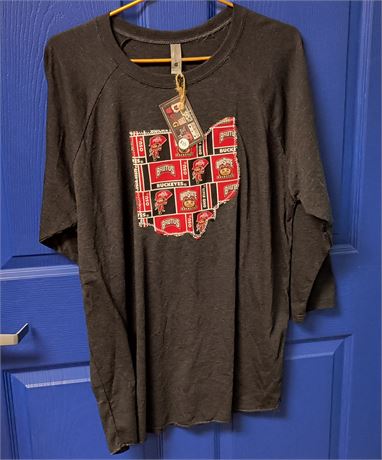 Ohio State Tee Shirt. Size X Large