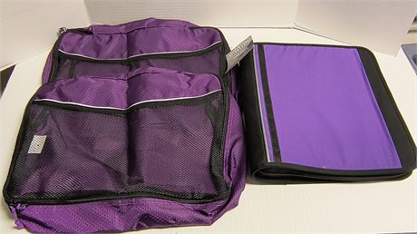 Zipper Binder & Notebook