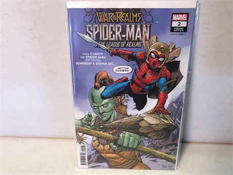 Spider-Man & The League of Realms The War of The Realms #2 Comic Book