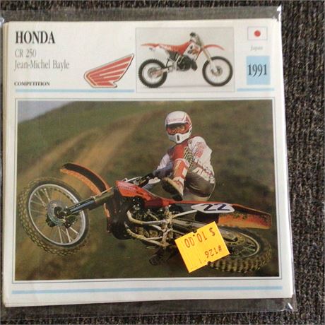 Collectable Motorcycle Cards