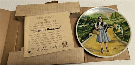 Bradford Mint Wizard Of Oz Collector's Plate