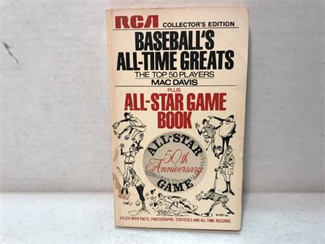 1970 RCA Baseball's All-Time Greats