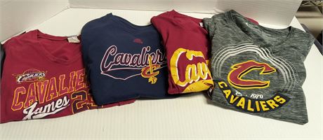 Cleveland Cavaliers Tee Shirts. Sizes Large & Medium & XLarge