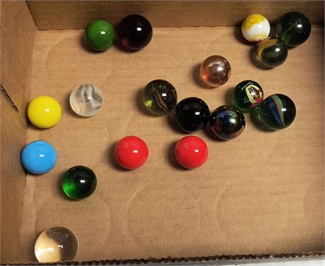Lot Of Collectible Marbles