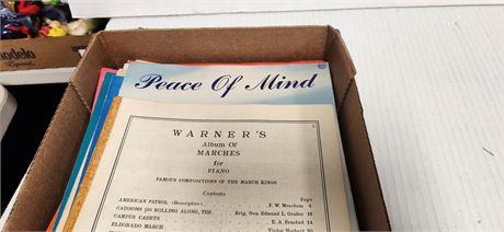 Various Sheet Music