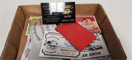 Vintage Small Metal Advertising Signs