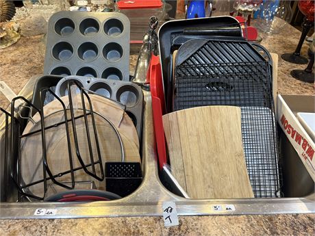 Pans, Cutting Boards