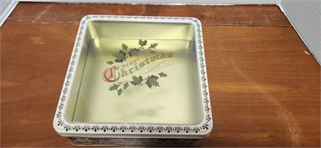 Decorative Christmas Tin