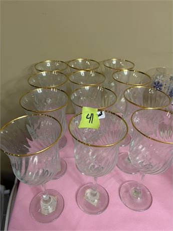 Gold Rim Glasses