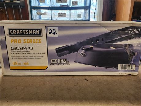 Craftsman 42" Mulching kit