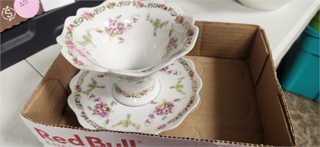 Glass Serving Display