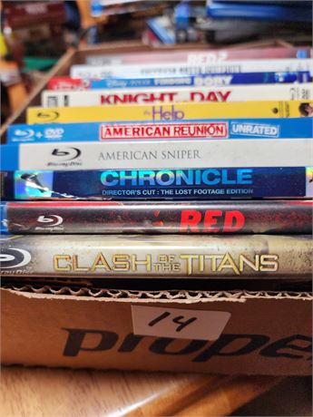 . Lot of Blu-Ray movies