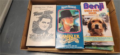 Lot Of Misc. VHS Tapes