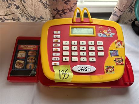 Toy McDonalds Cash Register