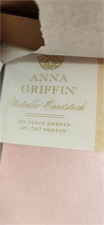 Anna Griffin Pearl Metallic Cardstock