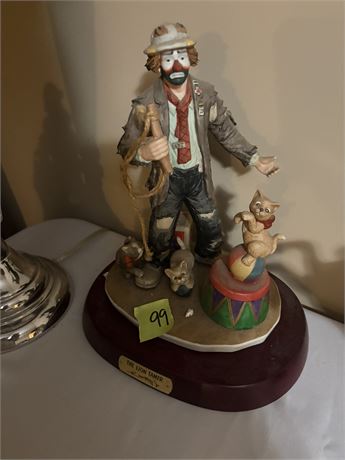 Clown Figurine "The Lion Tamer"