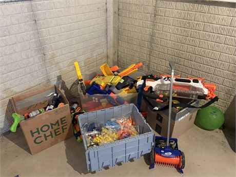 Nerf Gun Lot