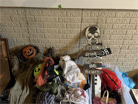 Halloween Decorations, Costumes