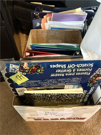 Paper, Folders, Misc