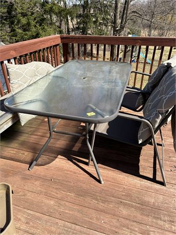 Outdoor Table with Chairs