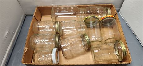Lot Of Misc. Canning Jars