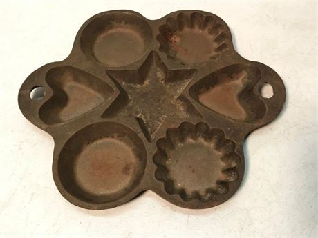 Vintage Cast Iron Baking Pan
