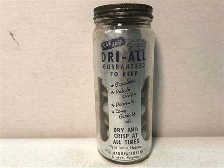 Vintage Blue Magic Dri-All Luce MFG. Co.