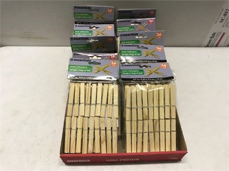 Flat of Clothes Pins