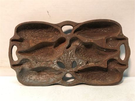 1996 John Wright Duck Mold Cast Iron