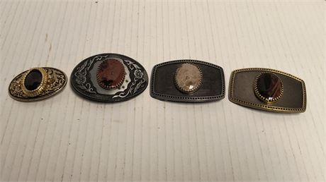 4 Belt Buckles