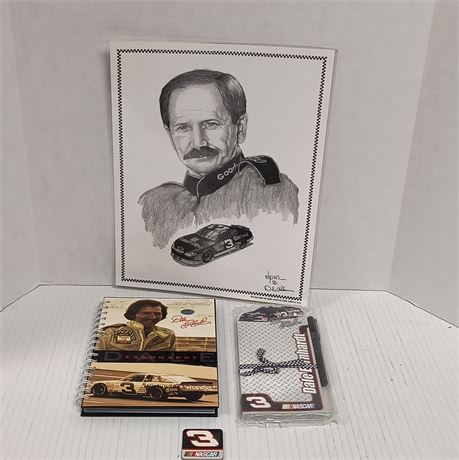 Various Dale Earnhardt Collectibles