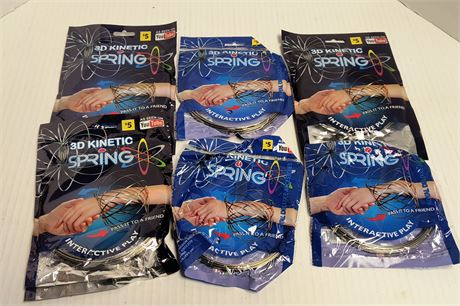 3D Kinetic Spring Interactive Toys
