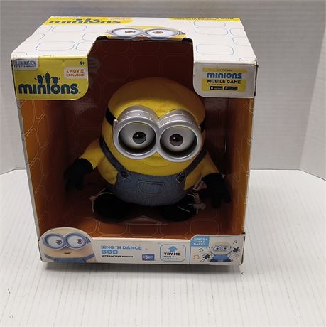 Minion Sing N Dance Bob Interactive Toy