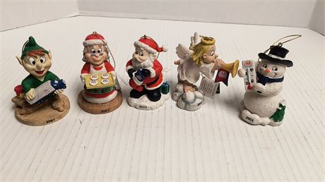 Vintage Marathon 2003 Holiday Collector Series Ornaments