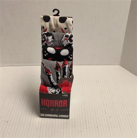 Horror Themed Casual Crew Socks