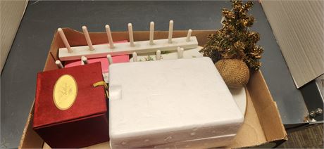 candle holders and ornament