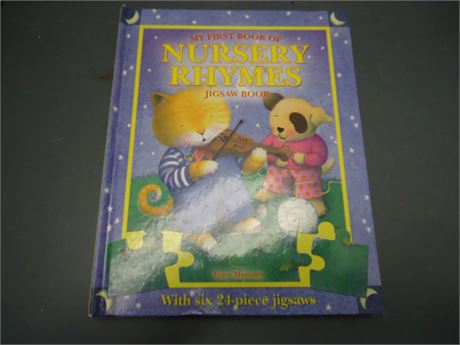 My First Book Of Nursery Rhymes Jigsaw Book