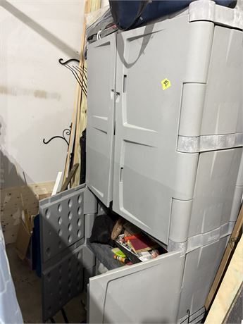 Plastic Storage Cabinet