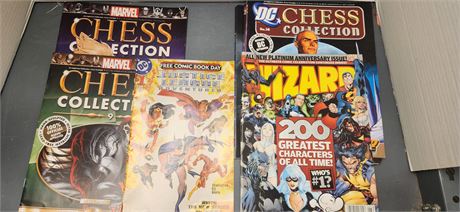 Various Marvel DC Magazines