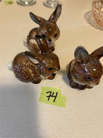 Goebel Ceramic Rabbits