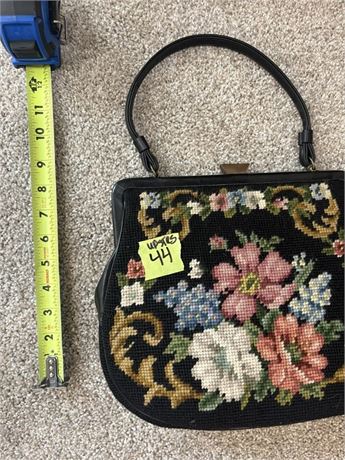 Vintage Needlepoint Handbag