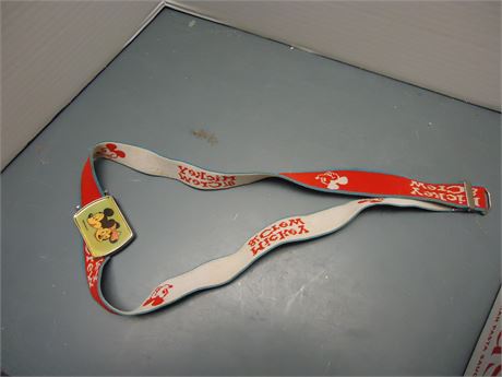 Vintage Mickey & Crew Belt