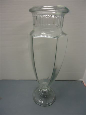 Clear Glass Vase