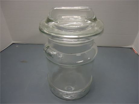 Clear Glass Jar With Lid