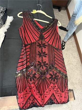 Beautiful Flapper Style Dress (L)