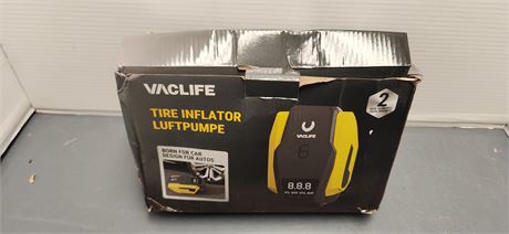 Vaclife Tire Inflator. Untested