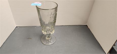 Skyscraper Clear Glass Vase
