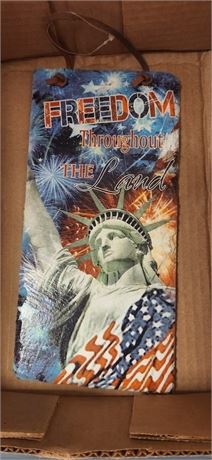 Collectible Statue Of Liberty Sign